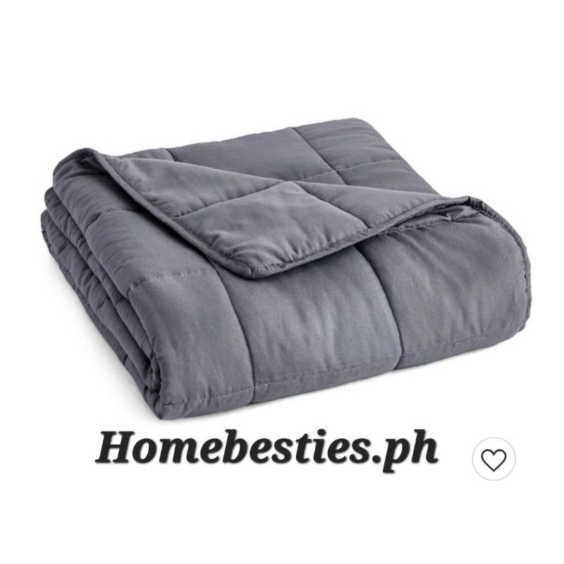SILVADUR PUR & CALM WEIGHTED BLANKET 12 LBS Shopee Philippines