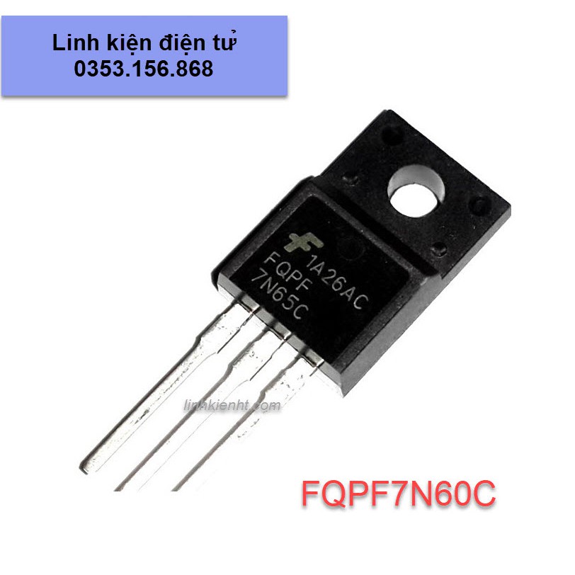 Mosfet 7N60 7N60C FQPF7N60C 7A 600V (Channel N) | Shopee Philippines