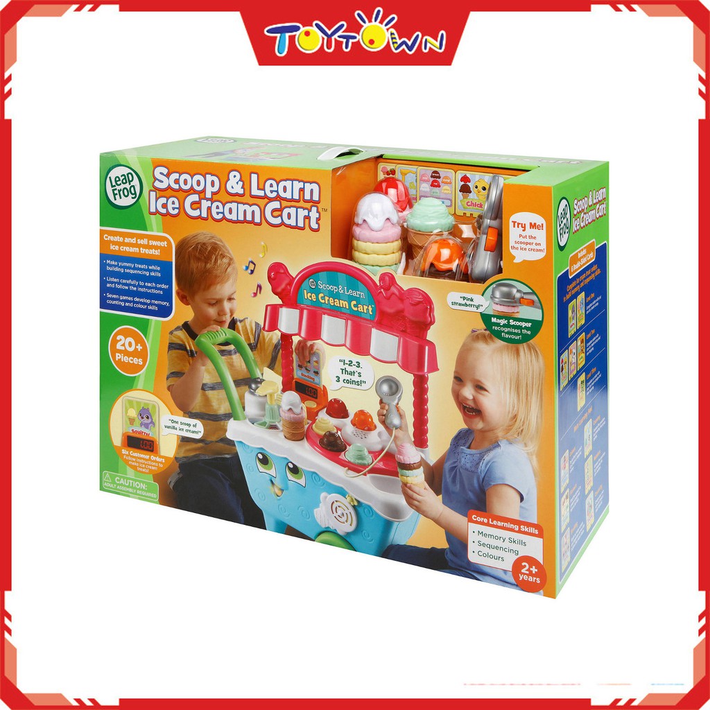 leapfrog learn ice cream cart