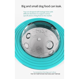Pet Supplies Leakage Slow Food Dishes Frisbee Dog Toy Balls #8