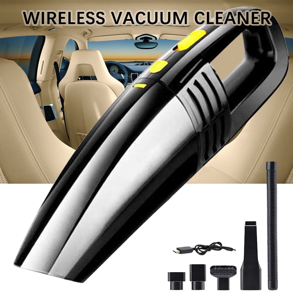 [COD]Wireless vacuum cleaner Rechargeable Car & Household car dry and ...