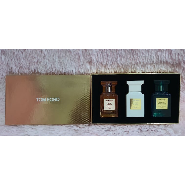 Tom Ford Perfume Set of 3 Travel Size Miniature Bottle 25ml each Bottle  (Authentic Tester) | Shopee Philippines