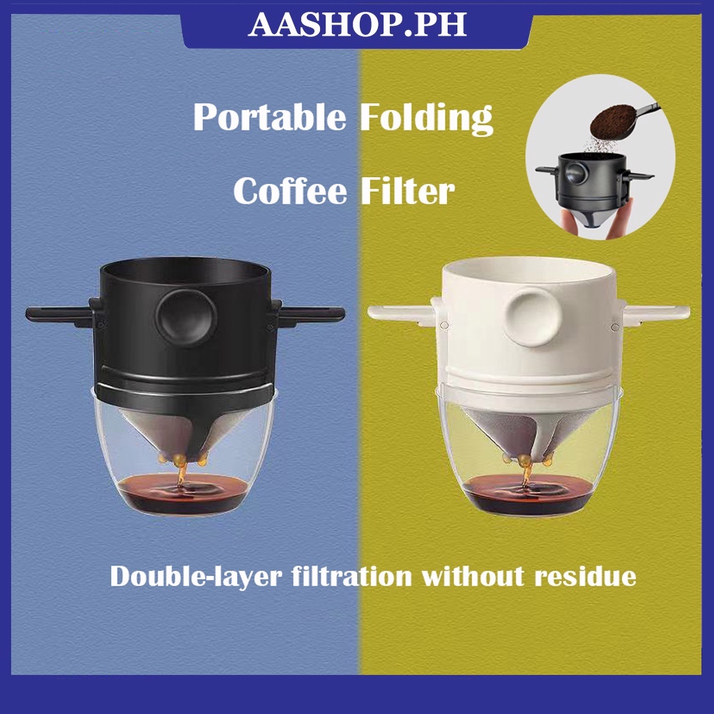 Foldable Coffee Filters Portable Reusable Coffee Dripper Coffee Filters