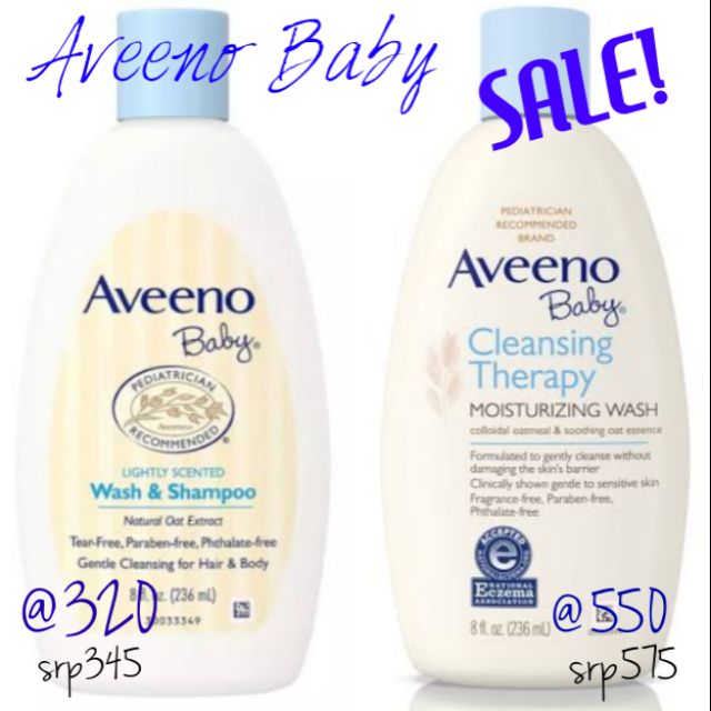 aveeno cleansing therapy