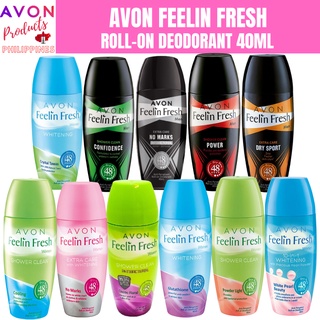 Feelin Fresh Anti-Perspirant Deodorant Roll-On 40ml by Avon ProductsPH