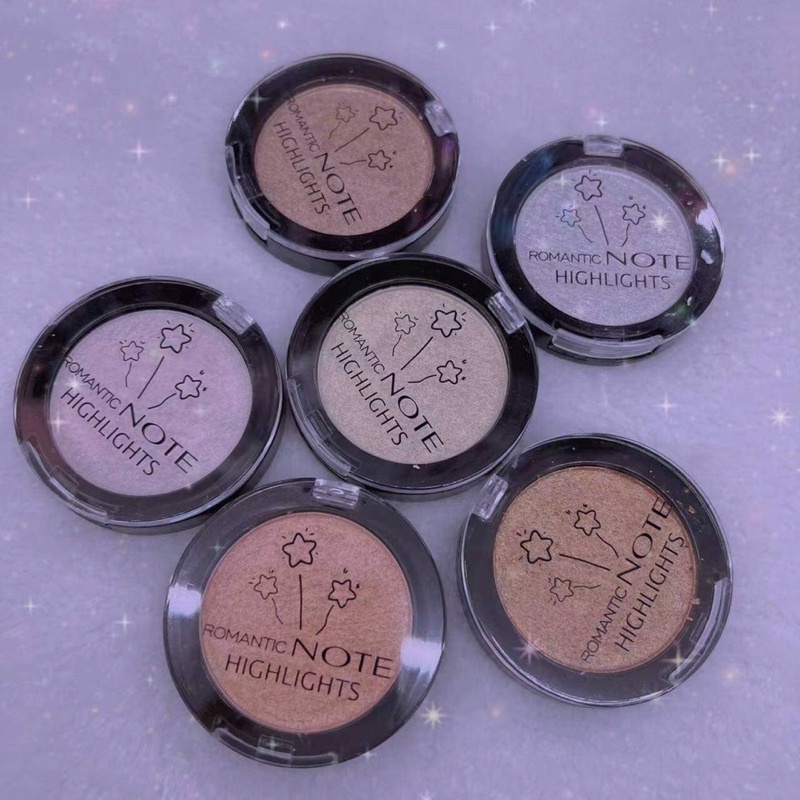 Shimmer Highlighter Powder Contouring Glow Palette Professional Facial