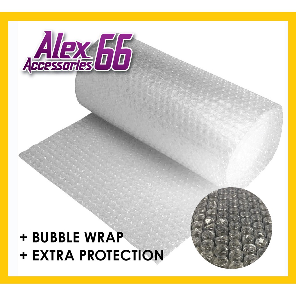 BUBBLE WRAP EXTRA PROTECTION PLASTIC TAMBAH BUBBLE BALUT Shopee