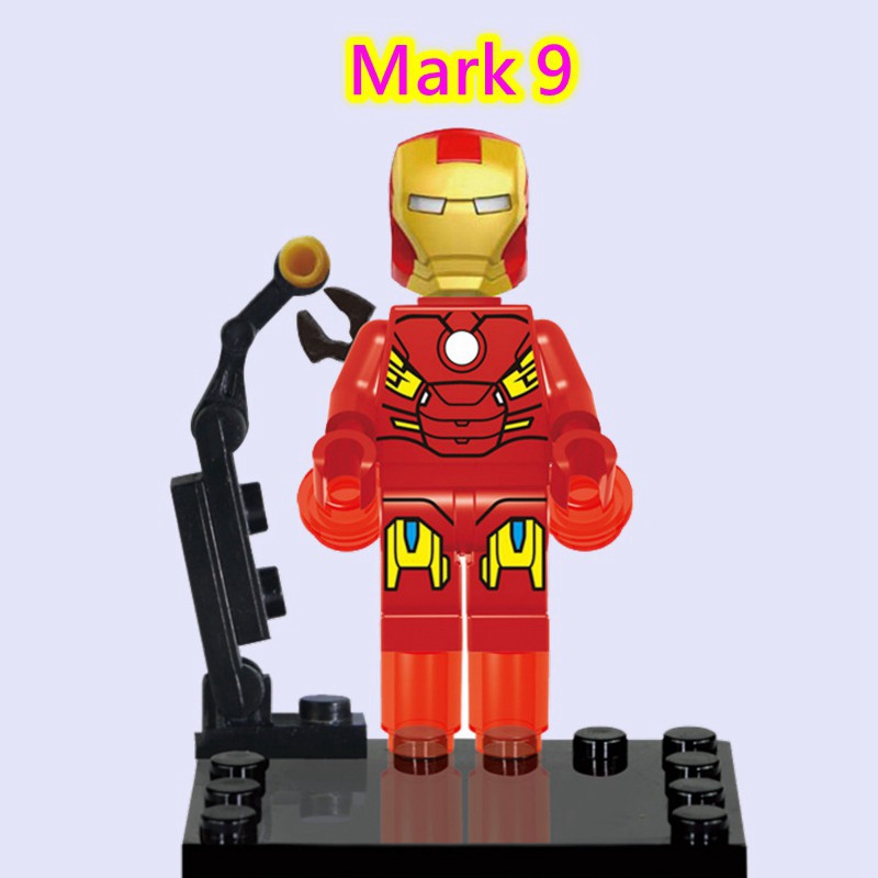 lego iron man mark 9