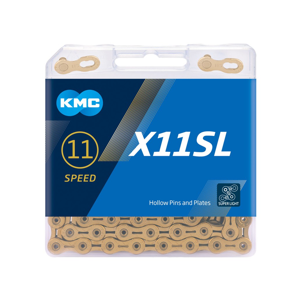 kmc x11sl silver 11 speed chain