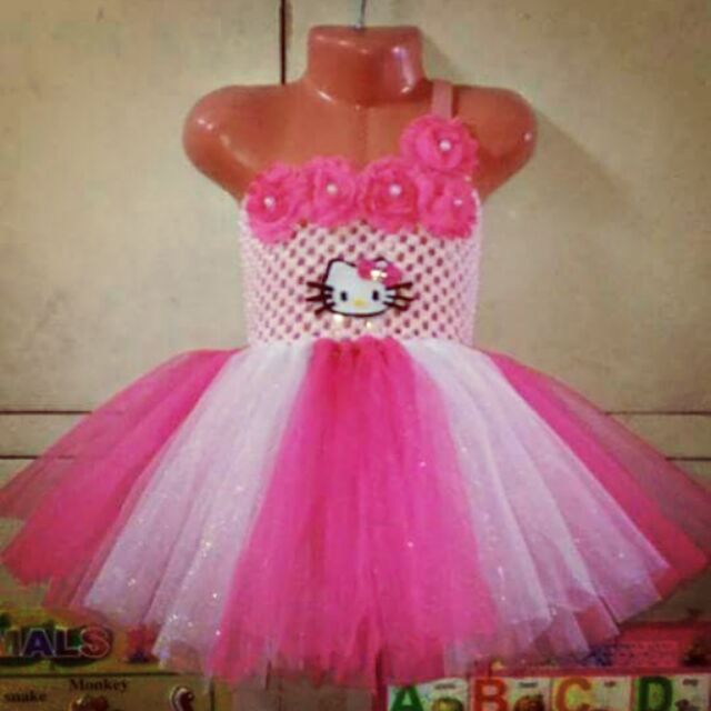 hello kitty birthday dress for 1 year old