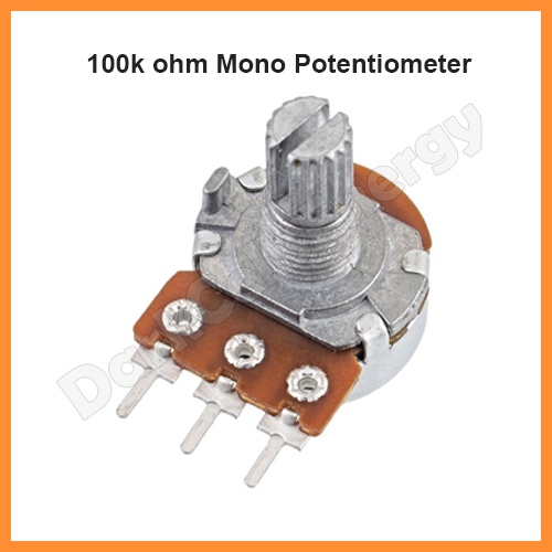 1Pcs 100k ohm Short Shaft Amplifier Mono Potentiometer 100k volume ...