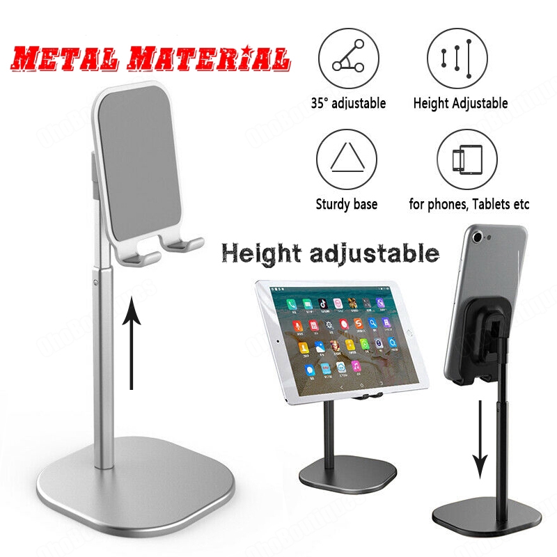 Universal Tablet Phone Holder Desk For Compatible For iPhone Desktop Tablet Stand For Cell Phone