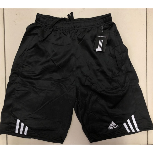 mens adidas shorts black