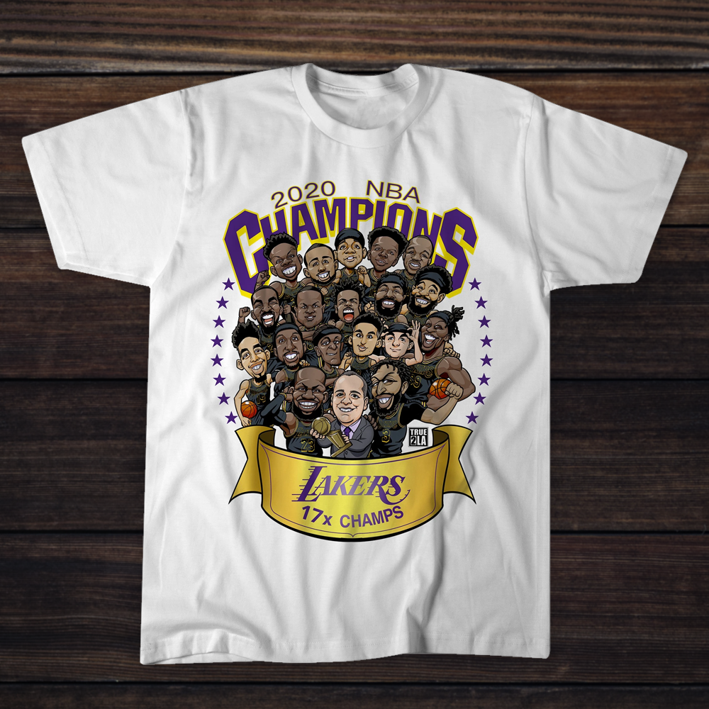 lakers championships t shirt