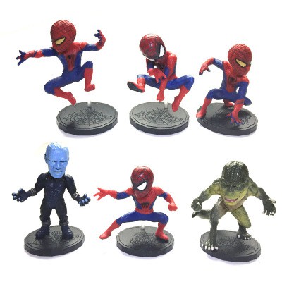 spider man miniature figures