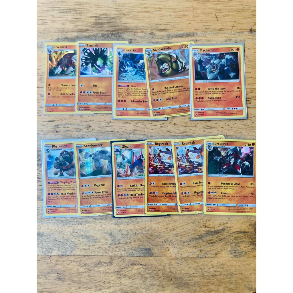 Buy HOLO RARE FIGHTING SINGLES. Original Pokemon TCG Cards ...