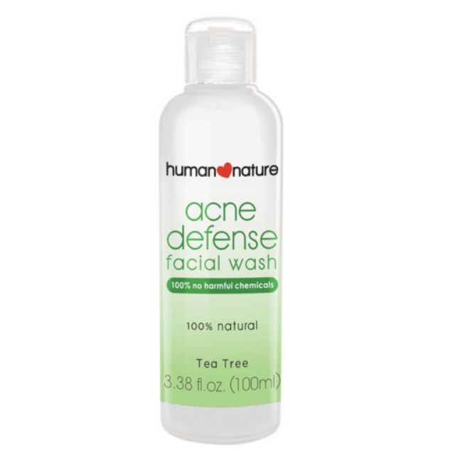 acne defense facial wash