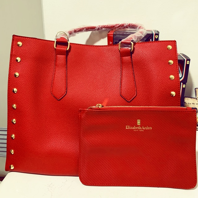 Elizabeth Arden Tote Bag And Pouch Shopee Philippines