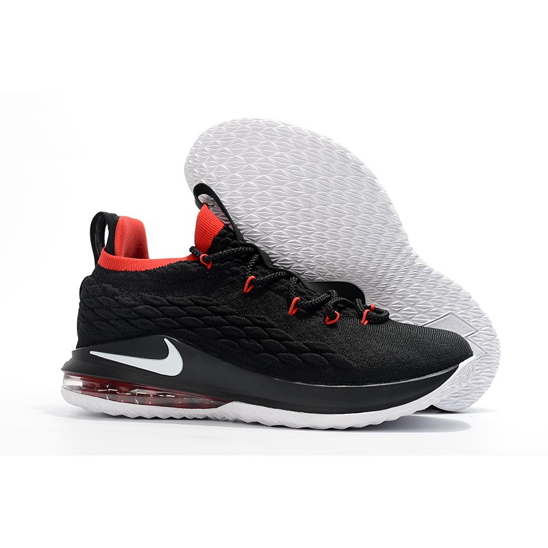 lebron 15 low black gum