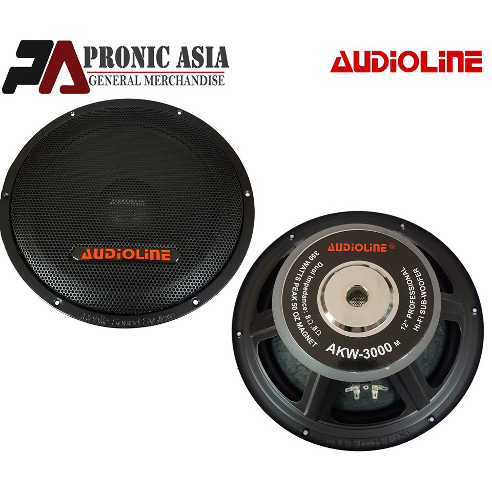 speaker audio line 12 inch