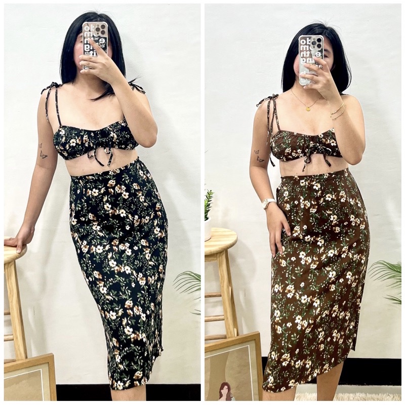 Sydney Terno (Bra / Skirt) | Shopee Philippines