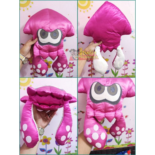 Pink Splatoon Squid Plush Toy. Shopee Philippines