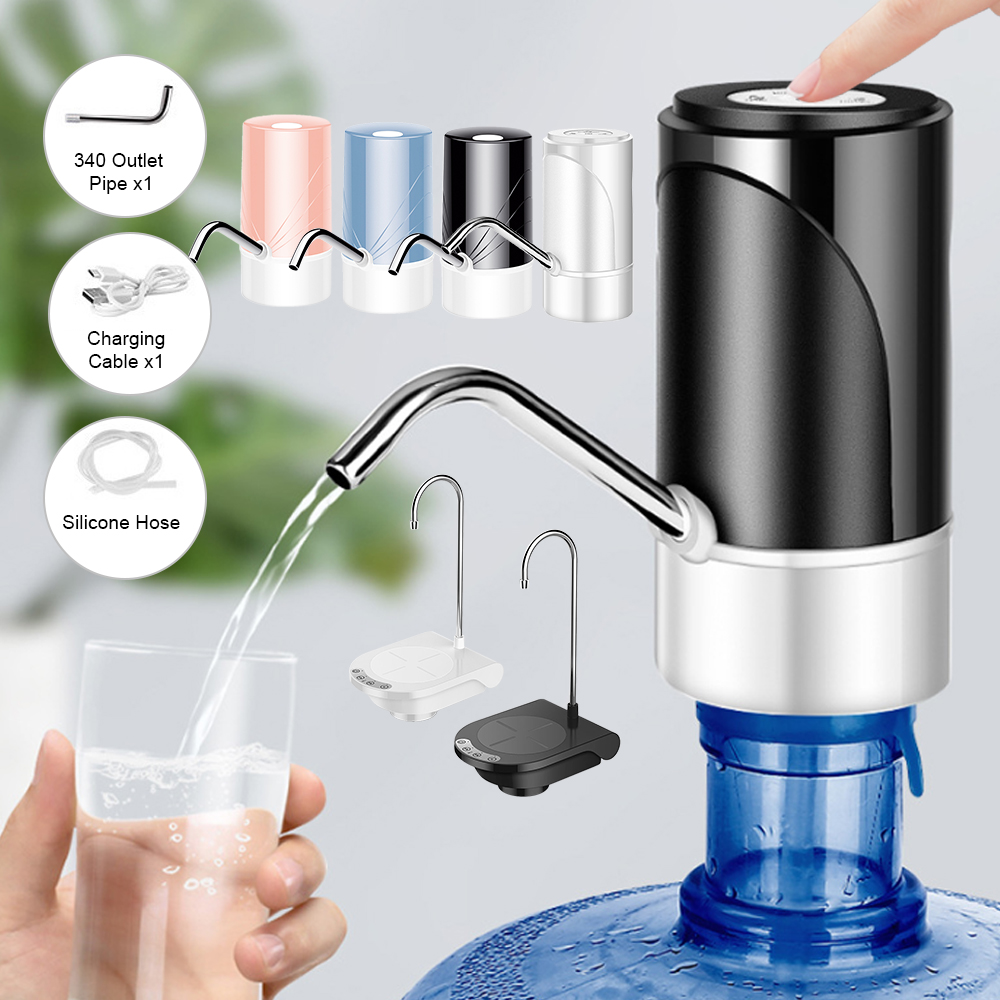 2022 Water Bottle Pump Mini USB Charge Barreled water pump Automatic