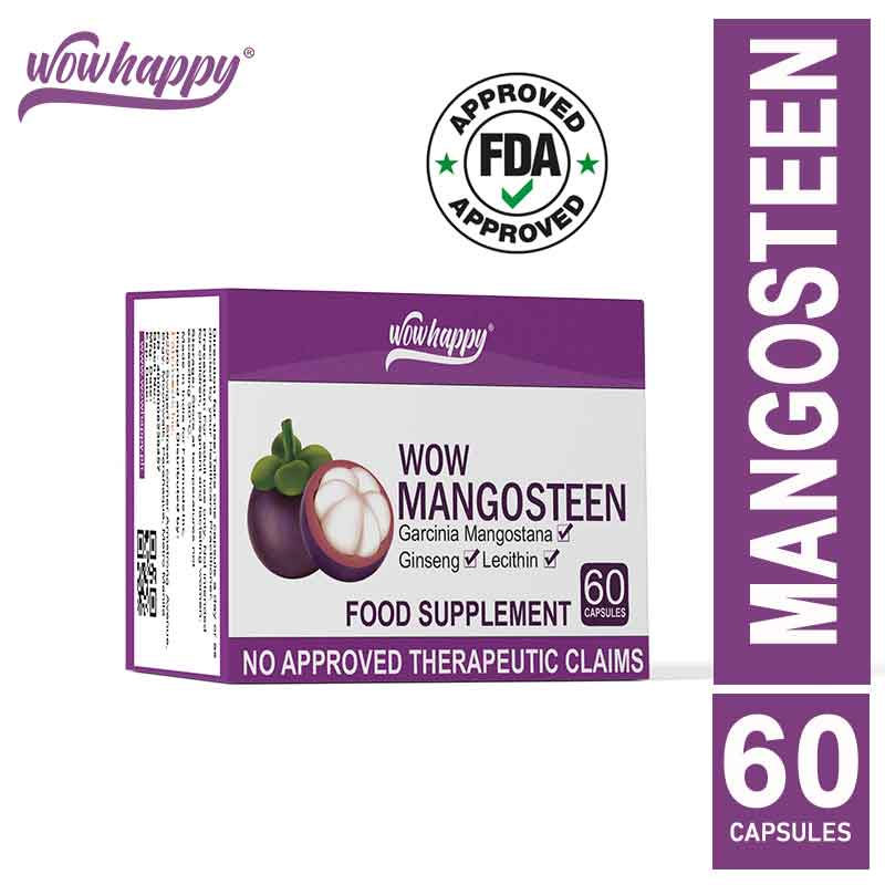 Wowhappy Wow Mangosteen Xanthone 500mg - 60 Capsules（hot）