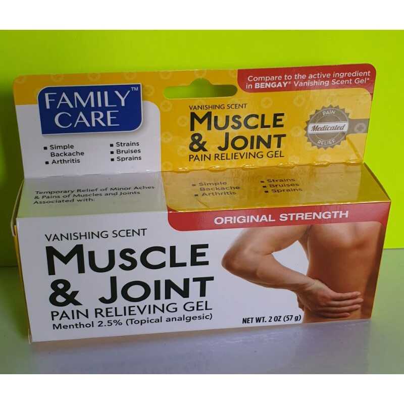 Muscle and Joint Relieving Gel (57 g) Shopee Philippines