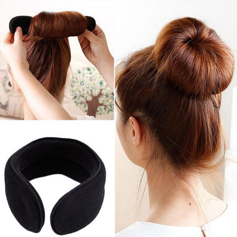 Back Hair Accessories Bun Hair Style Tools For Women 2pcs