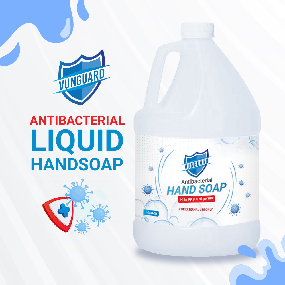 VUNGUARD Antibacterial Liquid Hand Soap 1 Gallon Shopee Philippines