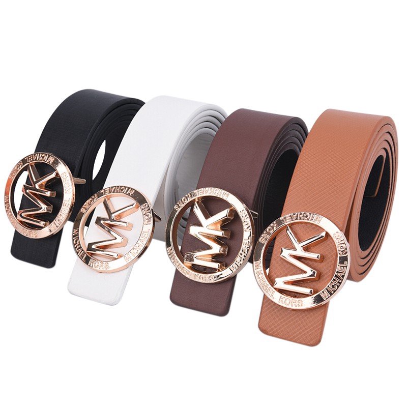 mk leather belt