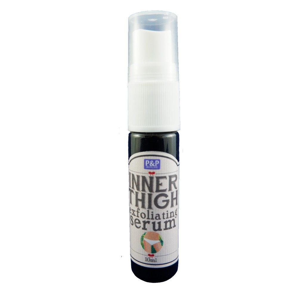 exfoliate inner thighs