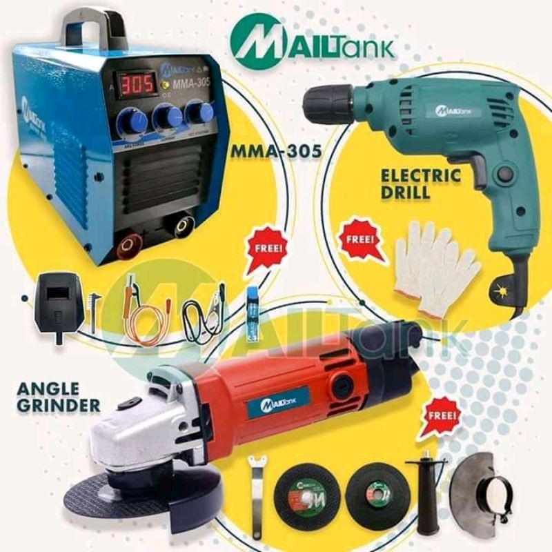 Mailtank Welding Drill Grinder Combo Shopee Philippines