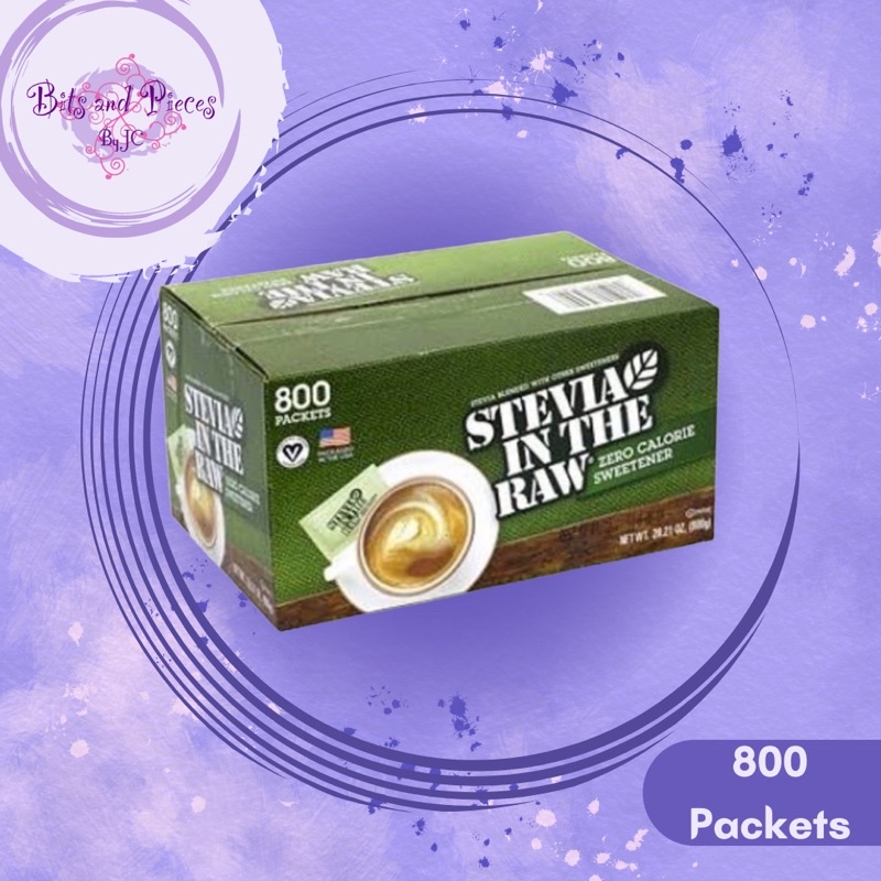 Stevia Sweetener Packets 800 Packets Shopee Philippines