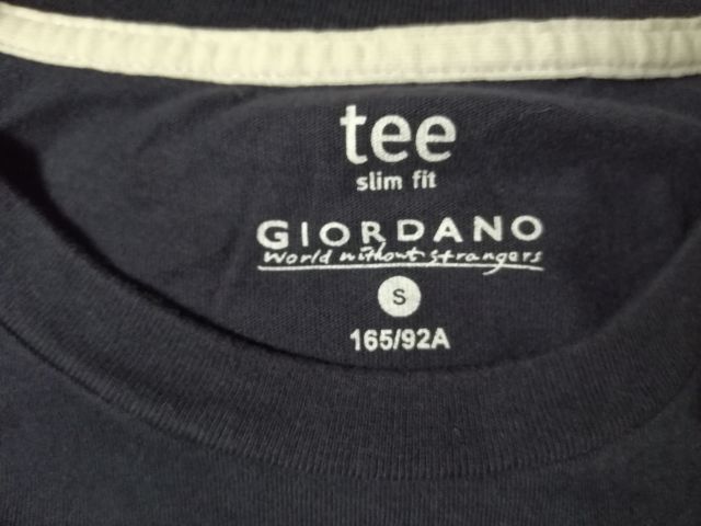 giordano tee slim fit