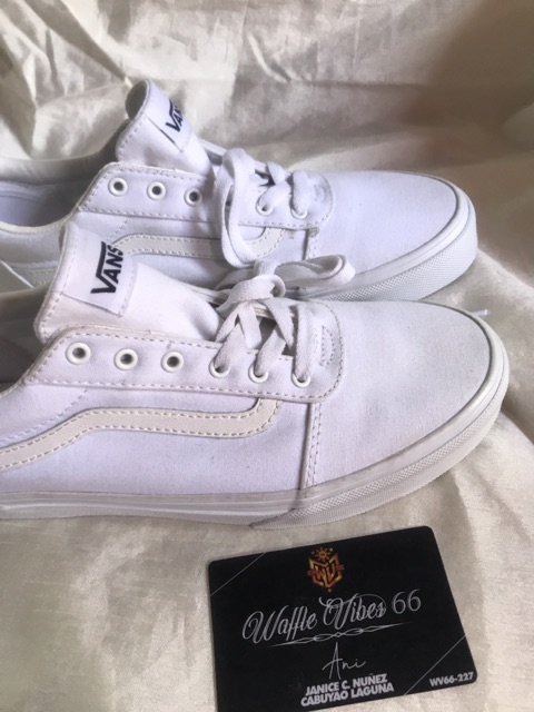 Original Vans Old Skool Ward Triple White | Shopee Philippines