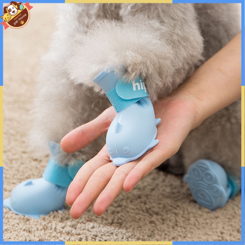 Dog Rain Boots Spring Summer Teddy Bichon Small Waterproof Shoes Soft