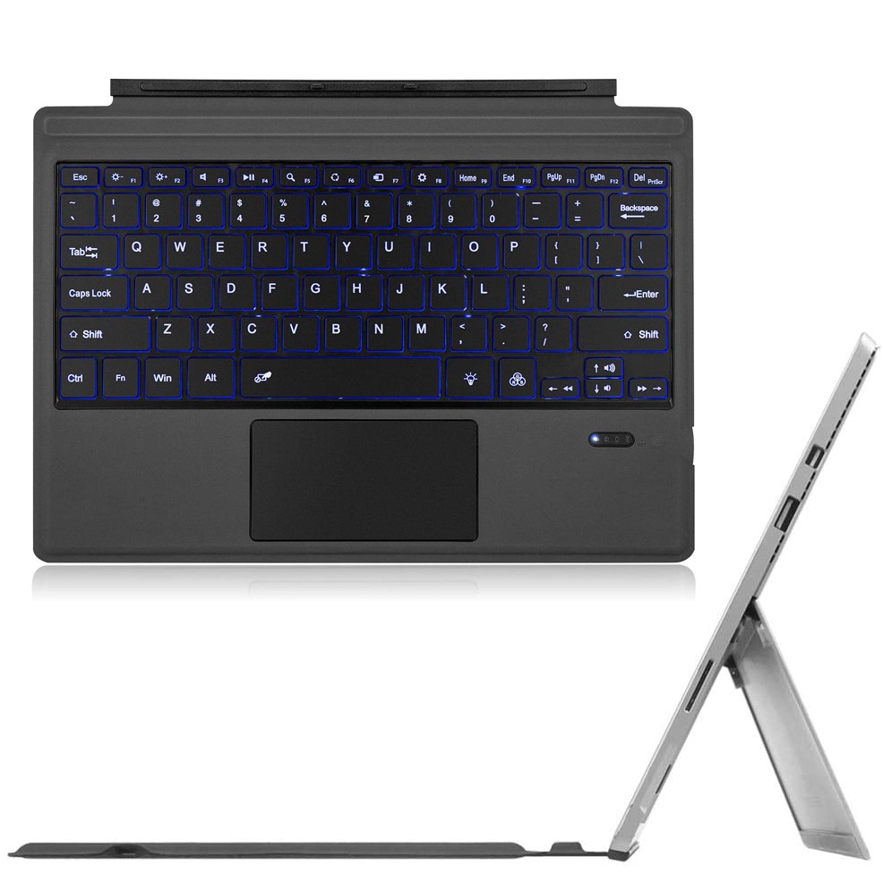 Ultra-Slim Surface Pro Wireless Bluetooth Keyboard for Microsoft