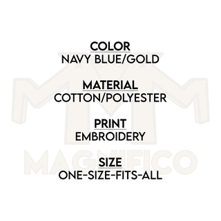 Mark Magnifico Magsayo Navy Blue Embroidered Cap #3