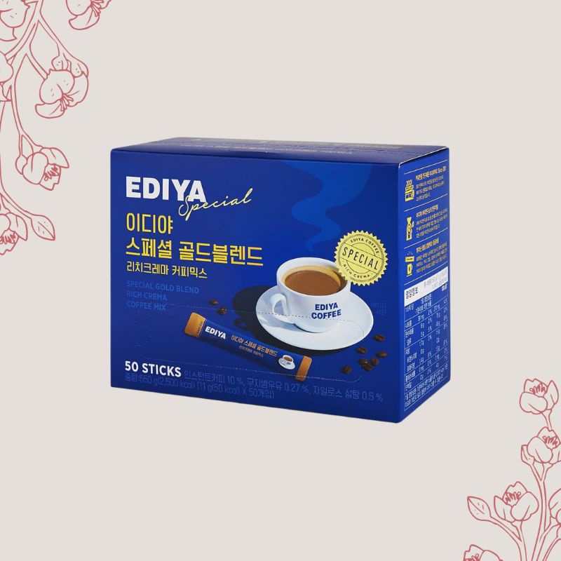 Ediya Special Gold Blend Rich Crema Coffee Mix | Shopee Philippines