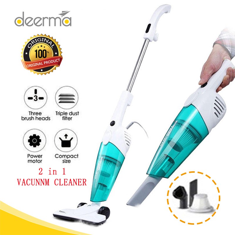 Deerma DX115C Portable Handheld Vacuum Cleaner Household Silent Vacuum Cleaner Strong Suction