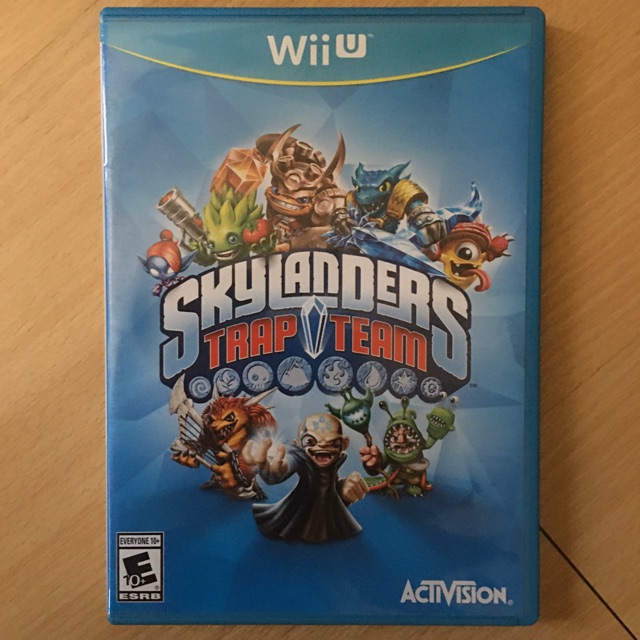 skylanders trap team wii u