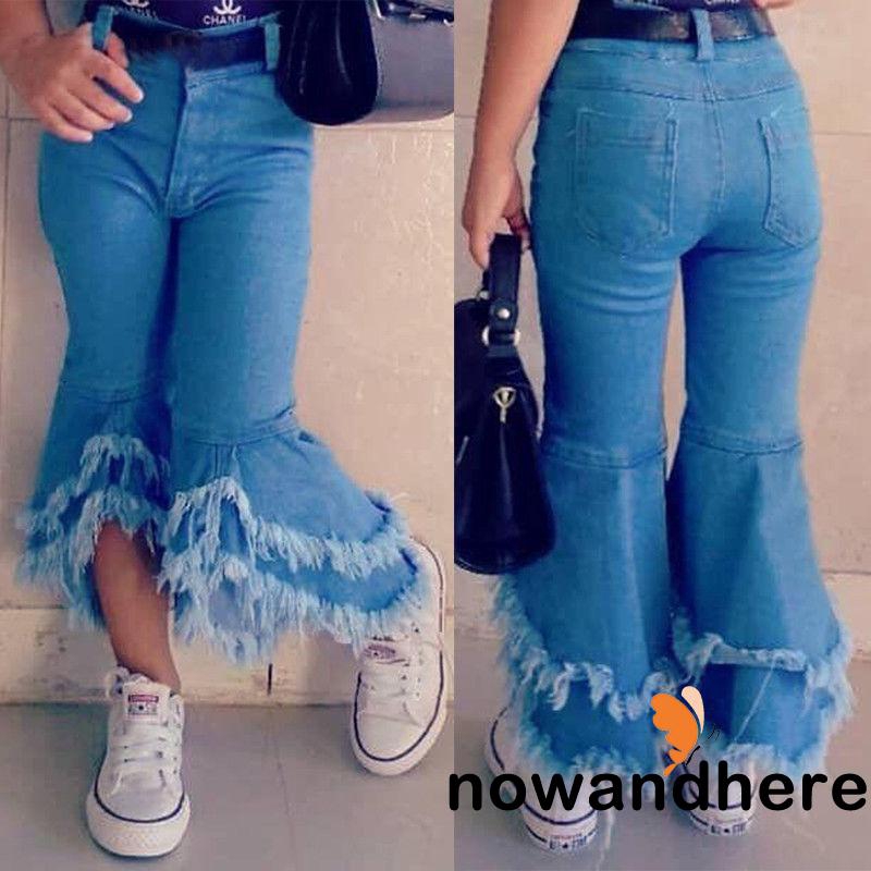 little girls flare jeans