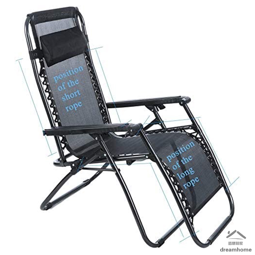 Replacement Cord for Zero Gravity Chair 4pcs Universal Replacement Elastic  Cords Repair Tool Kit for Sun Lounger