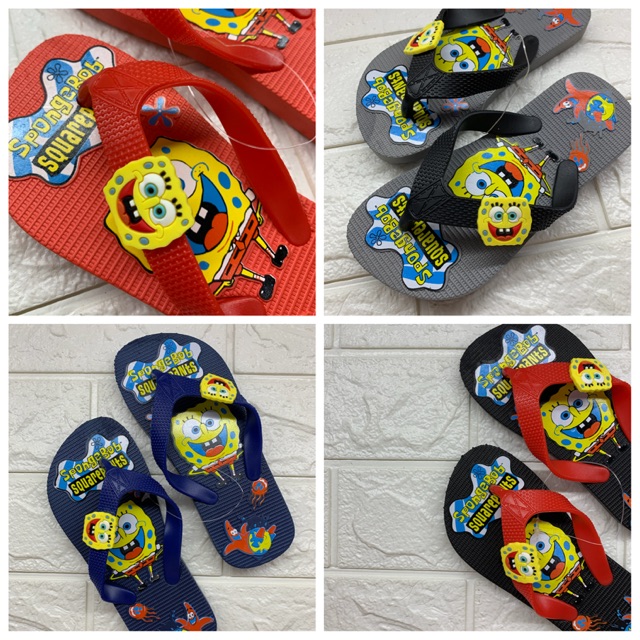 spongebob slippers kids