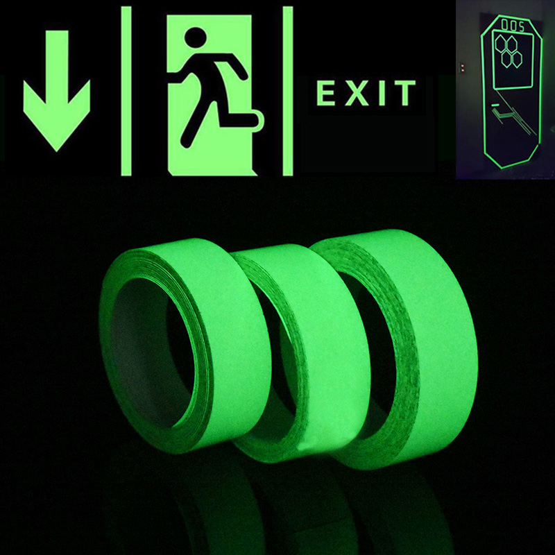 Home Decoration Fluorescent Tape Safety Stage Wall Decals Green Switch ...