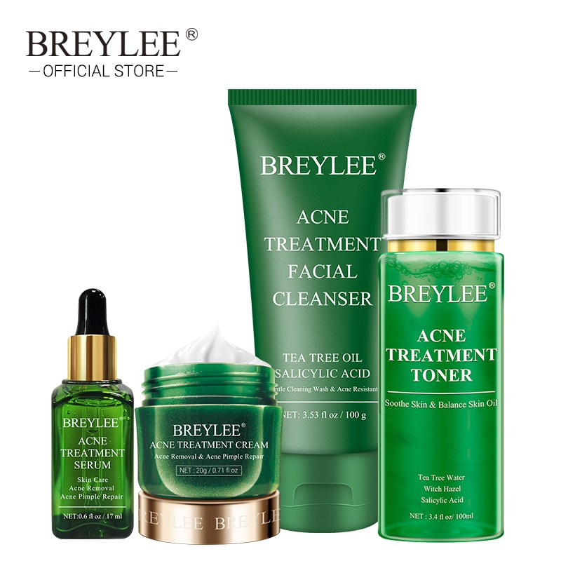 Breylee acne treatment set 4pcs | Shopee Philippines