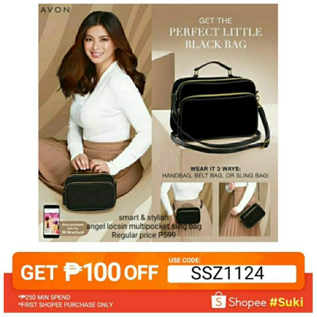 angel locsin avon bag