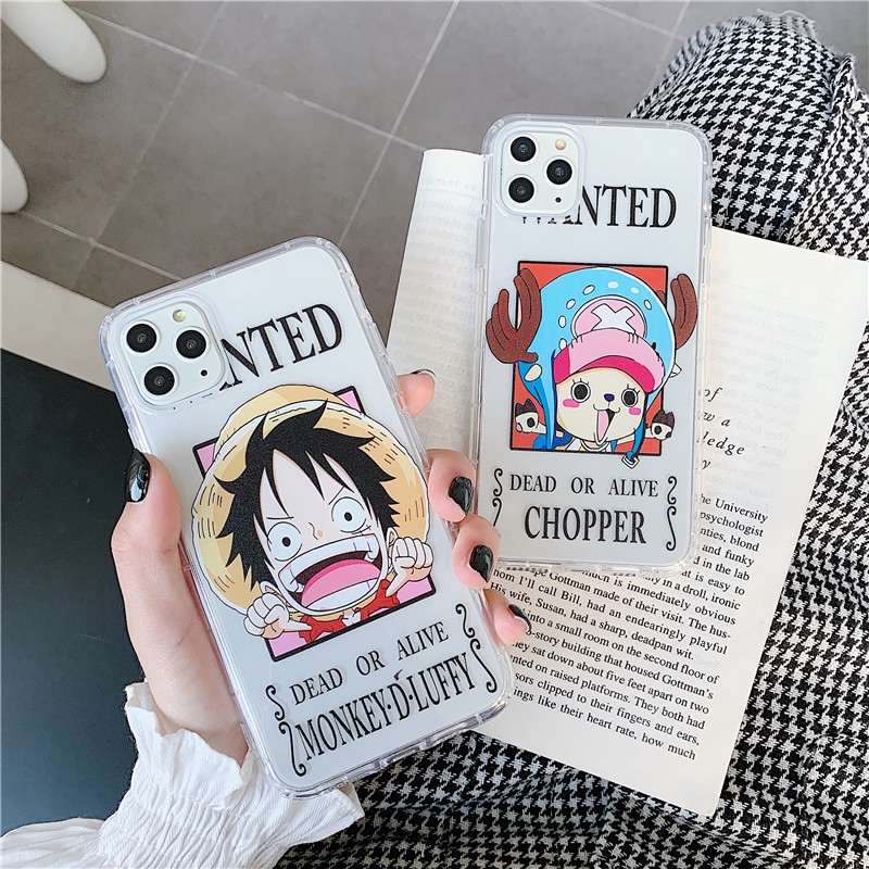 Iphone 11 Pro Max Anime One Piece Clear Case Shopee Philippines